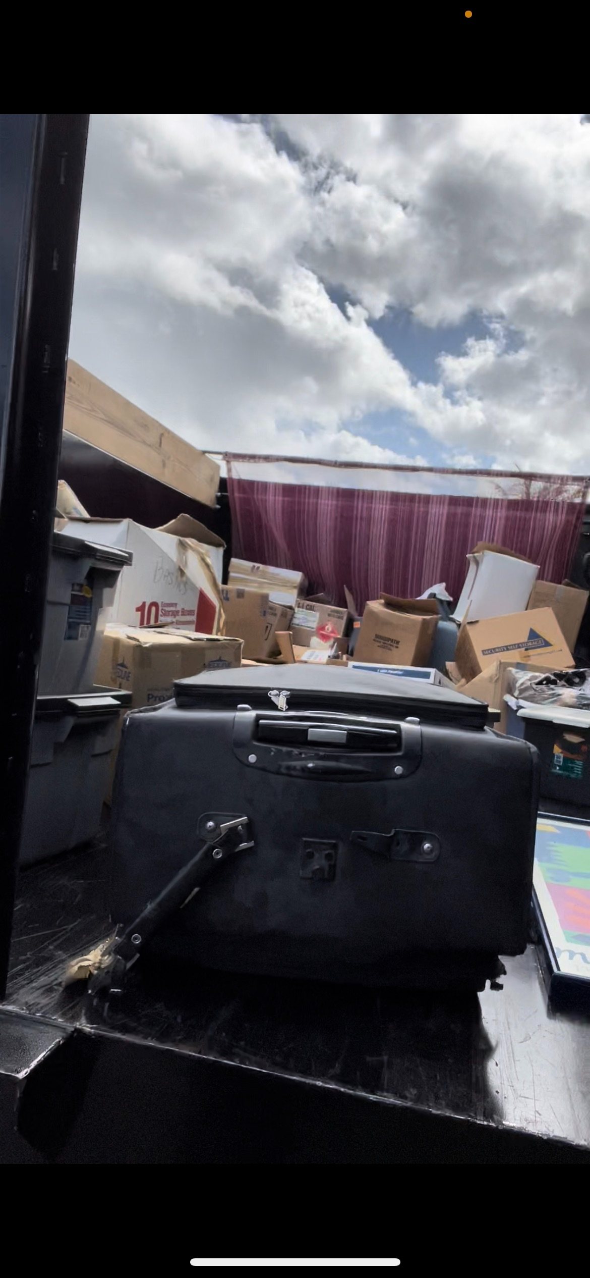 Storage and garage cleanout load, Broward County FL